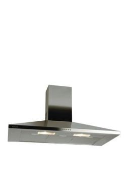 Leisure H101Px 100Cm Chimney Cooker Hood - Stainless Steel